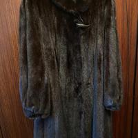 Pelliccia di Visone Maschio Nera