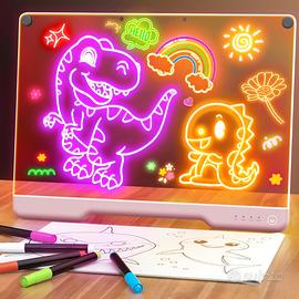 Lavagna Luminosa LED per Disegnare, 35 x 25cm Lava