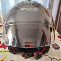 Casco moto Nolan con auricolare bluetooth 
