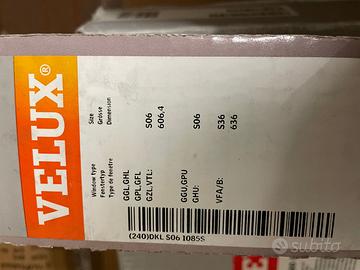 tendina manuale Velux S06 606