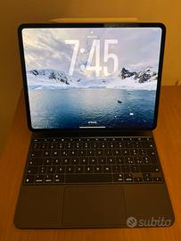Ipad Pro 13 M4 WiFi Nanotexture Apple Care Nero