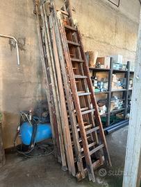 Scale in legno vintage