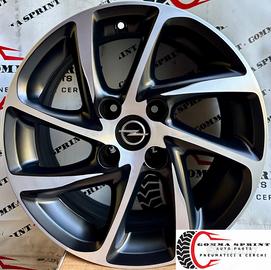 4 CERCHI IN LEGA ORIGIN RAGGIO 16 OPEL CORSA NEW