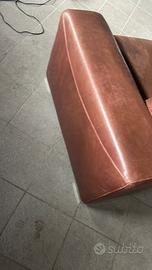 Coppia divani vera pelle