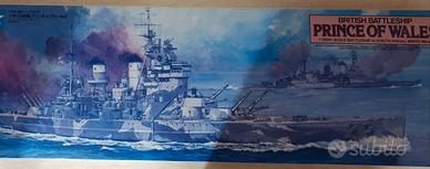 British battleship prince of wales in scala 1.350