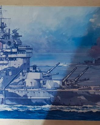 British battleship prince of wales in scala 1.350