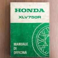 MANUALE D'OFFICINA per HONDA XLV750R