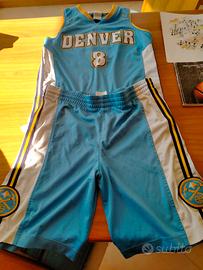 Completo basket bambino 8/10 anni e stampa di Fabi