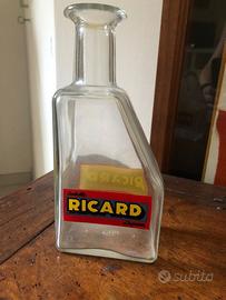 Antica bottiglia pubblicitaria RICARD Anisette-"