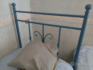 2 LETTI SINGOLI IN FERRO BATTUTO