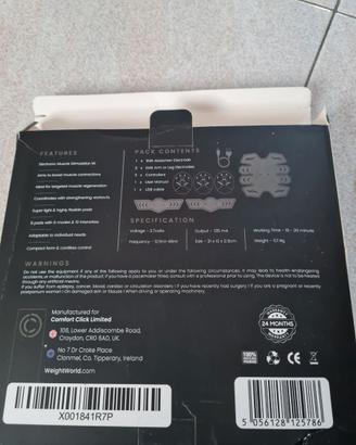 Elettrostimolatore addominale