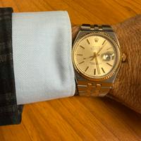 Rolex Oysterquartz Datejust acciao e oro