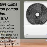 Condizionatore a parete mono split  9000BTU QLIMA