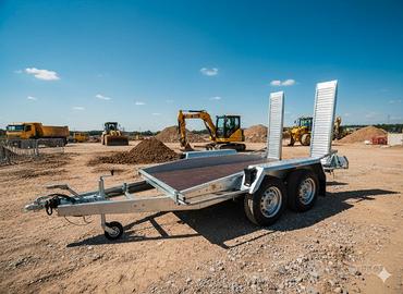 Rimorchio  Uso Professionale Porta mezzi da Lavoro