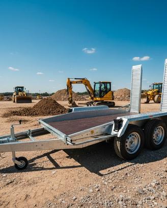 Rimorchio  Uso Professionale Porta mezzi da Lavoro