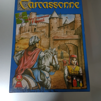 Gioco Carcassonne 1a ed con espansione fiumi nuovo