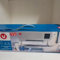 Stufa elettrica da parete 2000W con telecomando