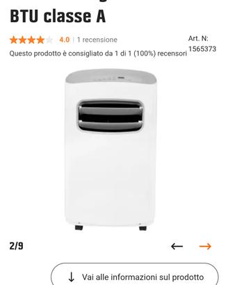 CLIMATIZZATORE PORTATILE COMFEE SOGNI D'ORO 