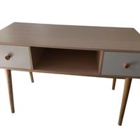 Consolle legno naturale con cassetti