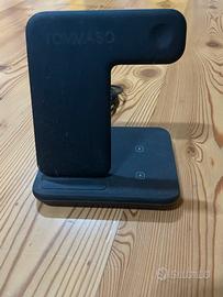 Lampada LED ricarica wireless telefono e iWatch
