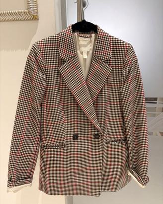 Blazer H&M pied de poule doppiopetto tg34