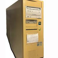 Computer fisso + Monitor CRT Vintage