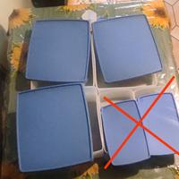 3 Grandi contenitori Tupperware vintage anni '70