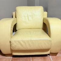 Poltrona in VERA PELLE - BEN TENUTA