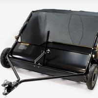 Carrello raccolgo foglie/spazzatrice