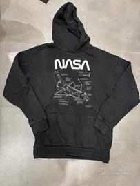 Felpa NASA nera