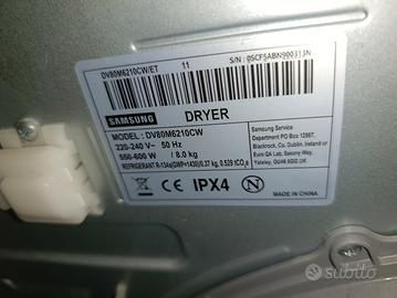 asciugatrice samsung