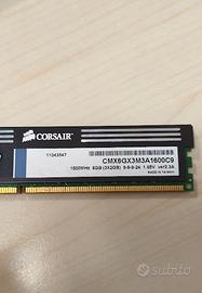 Kit RAM Gaming Corsair XMS3 4GB (2x2GB) DDR3 1600M
