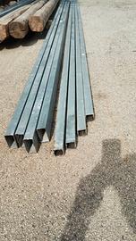 Barre ferro 40x40 da 3 mm e lunghe 4.60/4.70