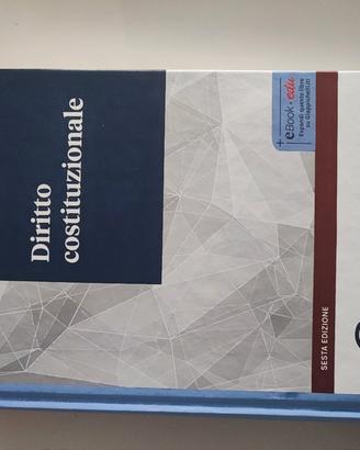 DIRITTO COSTITUZIONALE - A. Pisanechi, 6° edizione
