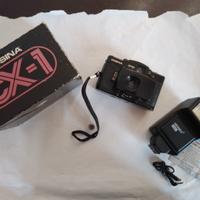 FOTOCAMERA COSINA CX-1 + FLASH ELETTRONICO HERMES
