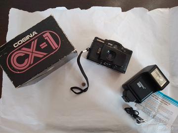 FOTOCAMERA COSINA CX-1 + FLASH ELETTRONICO HERMES