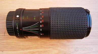 Naigon zoom 80-200mm macro f:4 MC attacco K Pentax