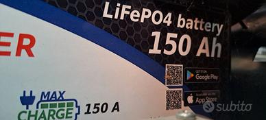 Batteria al Litio LiFePO4 150 Ah