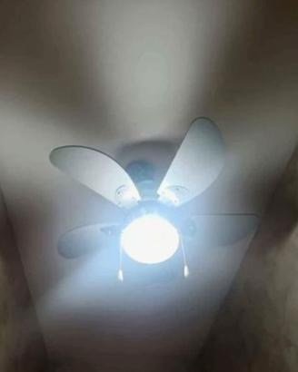 lampadario ventilatore da soffitto
