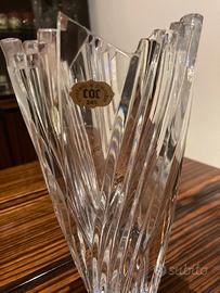 Vaso cristallo per fiori