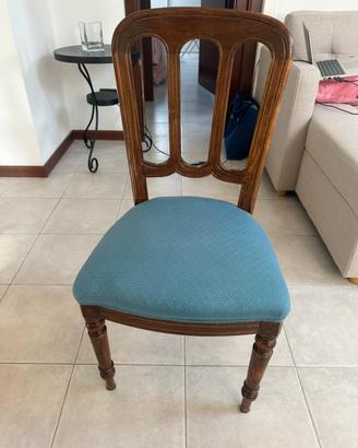 Sedie legno massello x4