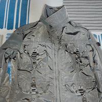 Giubbotto leggero/ giacca argento bambino 