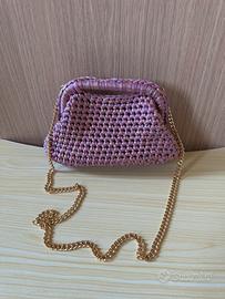 Borsa lilla handmade