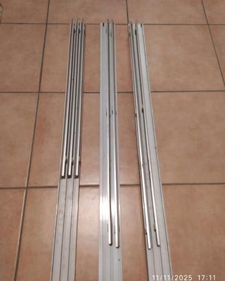 Binari per tende a pannello