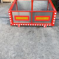 cassone cesta zaino per trattore 