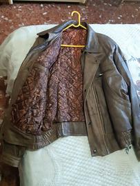 Giubbotto uomo vera pelle xl