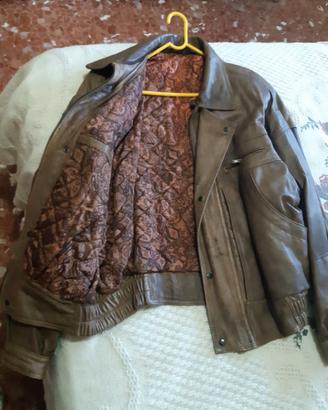 Giubbotto uomo vera pelle xl