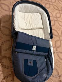 Navicella CAM Blu - Carrozzina neonato 0-6 mesi