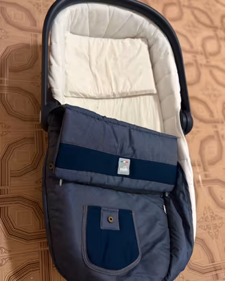 Navicella CAM Blu - Carrozzina neonato 0-6 mesi