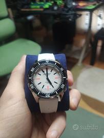 orologio squale militaire bianco